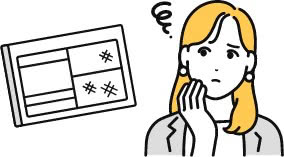 手や伝票が汚れてしまう
